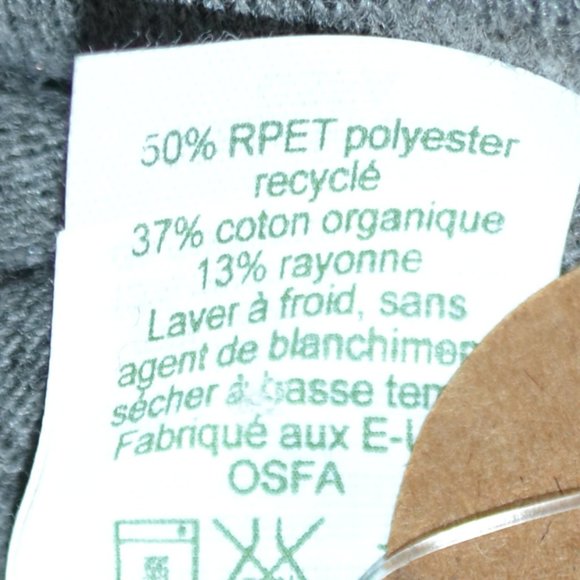 New NWT Eco Friendly Gray Grey Jersey Soft Stretchy Knit Loose Infinity Scarf - Picture 5 of 5